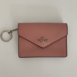 Coach leather small wallet